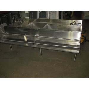 Evier de bar4 evier+2 auges 89pox34 1 / 2