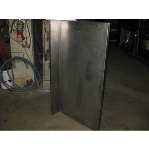 Dessus de table s / s avec dado 6 po 54x30