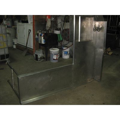 Enrée lave vaiselle 63 x73 s / s