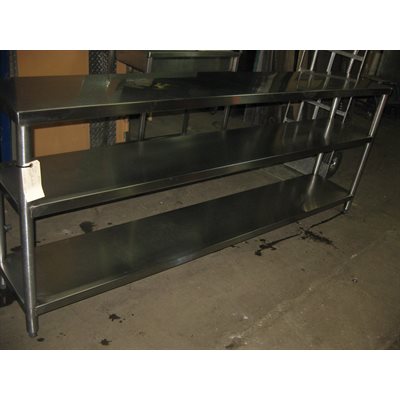 Etagere 3 tablettes Soudées 84 1 / 2x14 x331 / 2