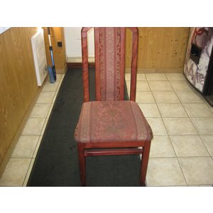 Chaises en bois trans canada dossier matériel haut
