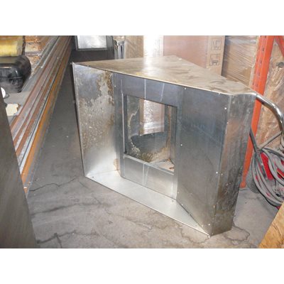 Hotte Mural 36 l x37p x30 h inox