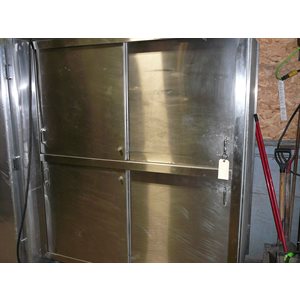 Armoire chauffante sanimetal 8 portes coulissantes