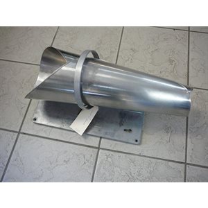 Cornet Jet Net pour viande log 21 po embouchure 3.5 po